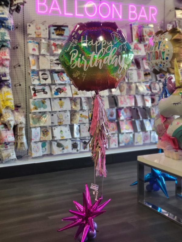 One single jumbo balloon
