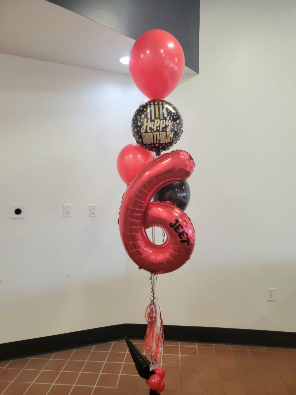 Small bunch helium balloon