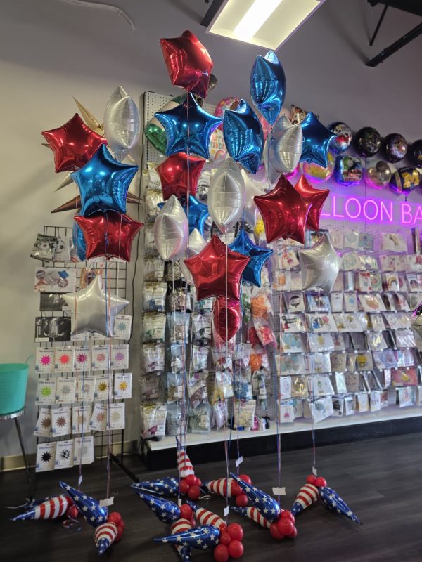 Foil helium balloons